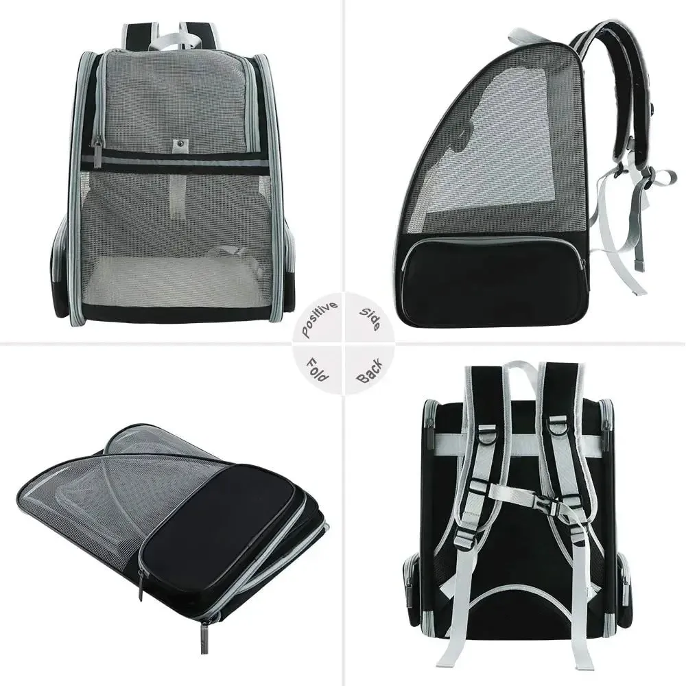 Pet Travel Backpack - Airy and Ventilated