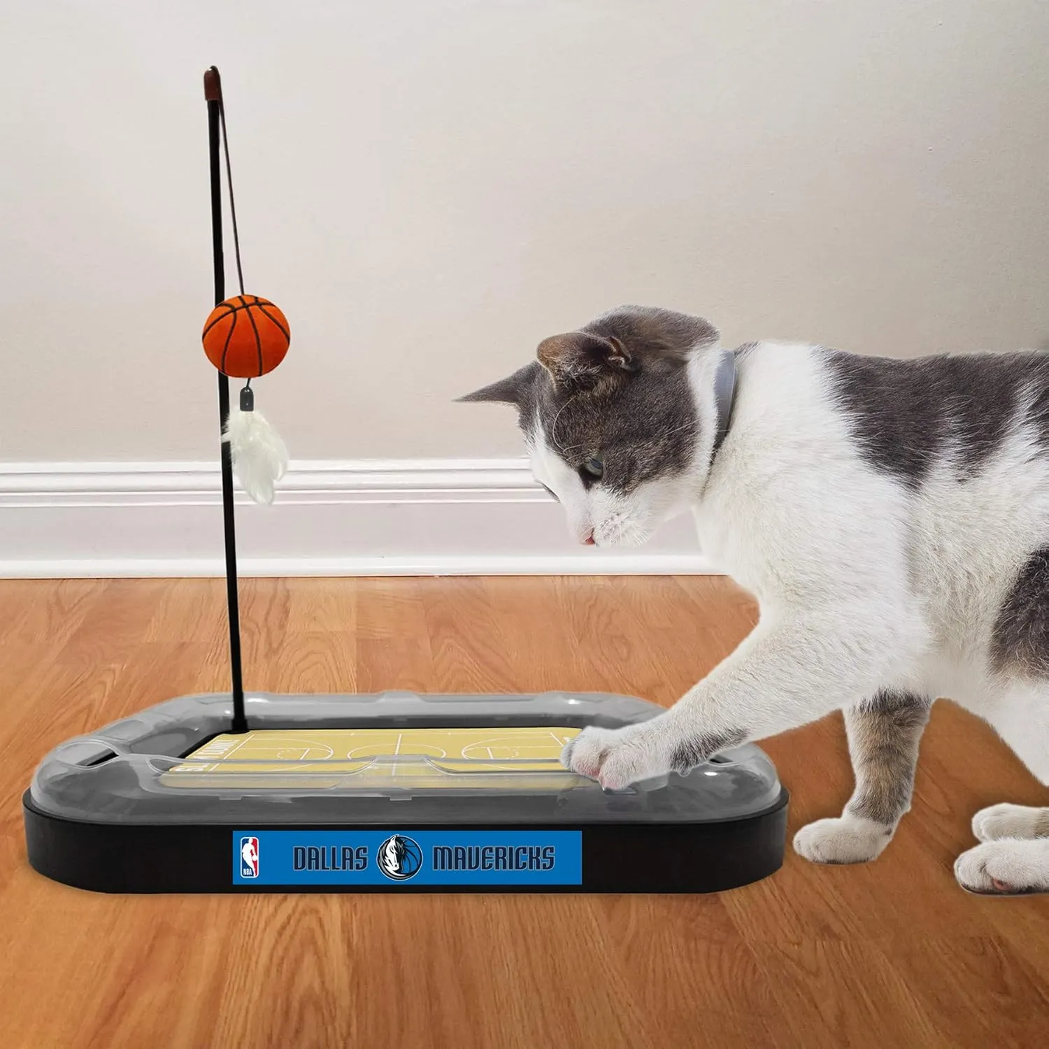 Pets First Dallas Mavericks Basketball Cat Scratcher Toy