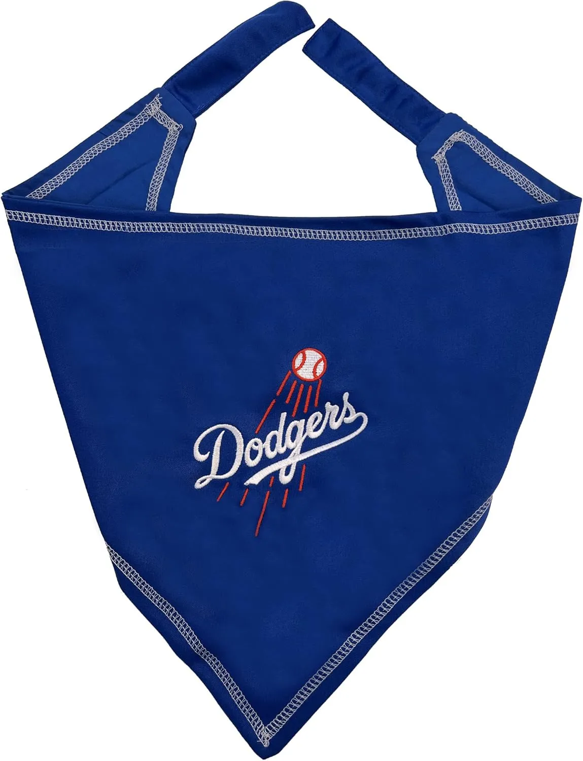 Pets First MLB Los Angeles Dodgers TIE Bandana, Large/X-Large. Dog Bandana Scarf Bib for Pet Cat Dog. The Ultimate Game-Day, Party Bandanna, Birthday Event
