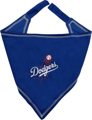 Pets First MLB Los Angeles Dodgers TIE Bandana, Large/X-Large. Dog Bandana Scarf Bib for Pet Cat Dog. The Ultimate Game-Day, Party Bandanna, Birthday Event