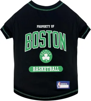 Pets First NBA Licensed Hoodies & T-shirt for Dogs & Cats, Boston Celtics, Small