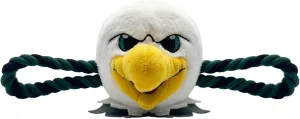 Pets First NFL Mascot Toy for Dogs & Cats. Cute & Entertaining Face with Heavy-Duty Ropes & Chewy 7" Toy with Inner Squeaker
