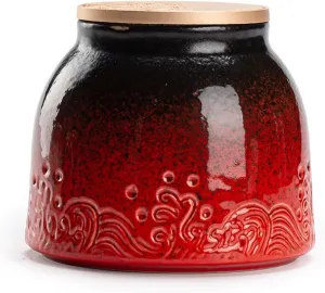 Pets Wooden Urns for Dogs Cats Ashes Keepsake Memorial Box Funeral Set Burial Urns for Cremated Remains Ash Vial Adult Funeral Urn Pet Cat and Dog Urn 01701 Pets Memorials (White)(Red)