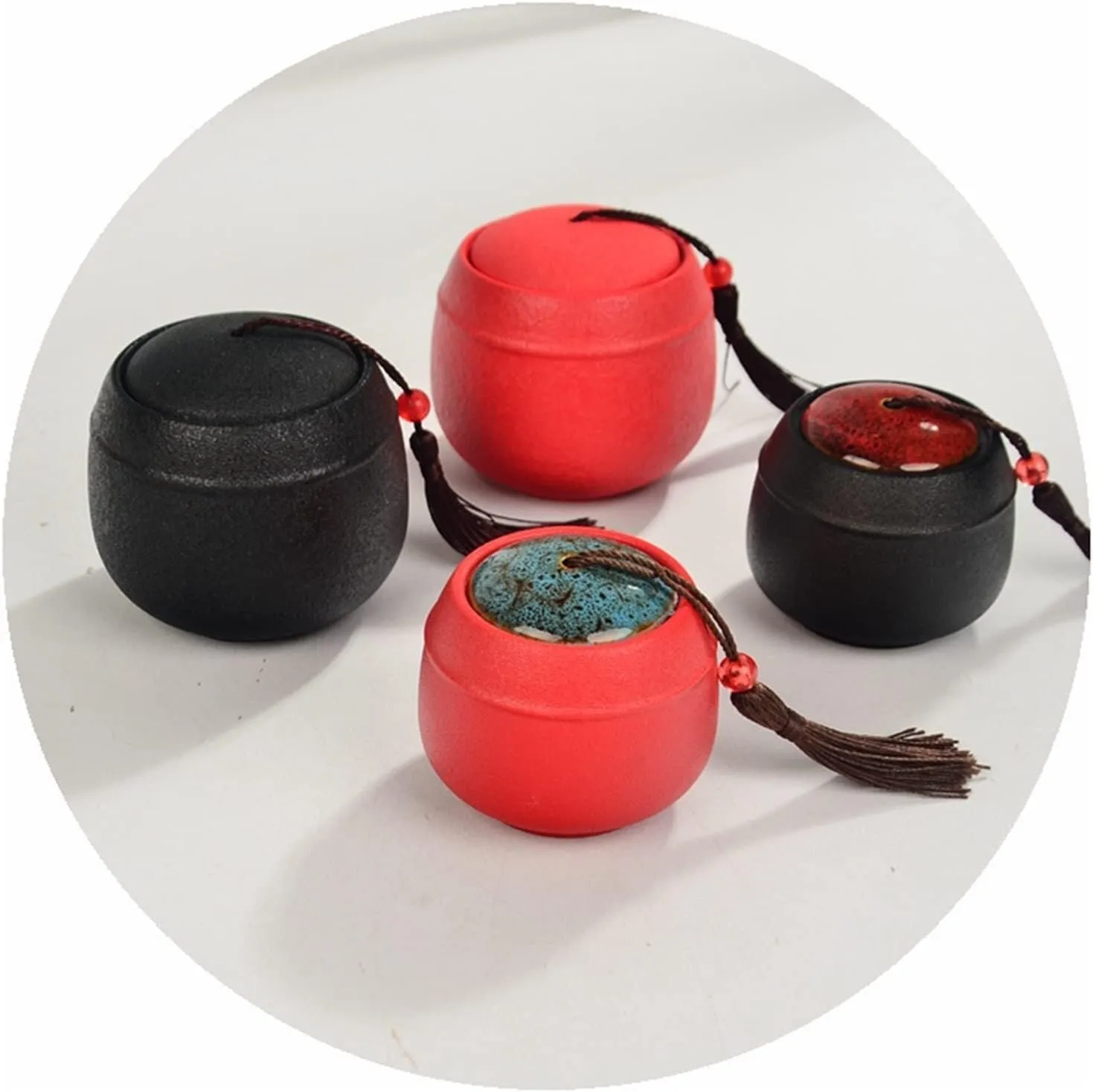Pets Wooden Urns for Dogs Cats Ashes Keepsake Memorial Box Funeral Set Burial Urns for Cremated Remains Ash Vial Adult Funeral Urn Pet Cat and Dog Urn 21418 Pets Memorials (Black Large)(Red,Large)