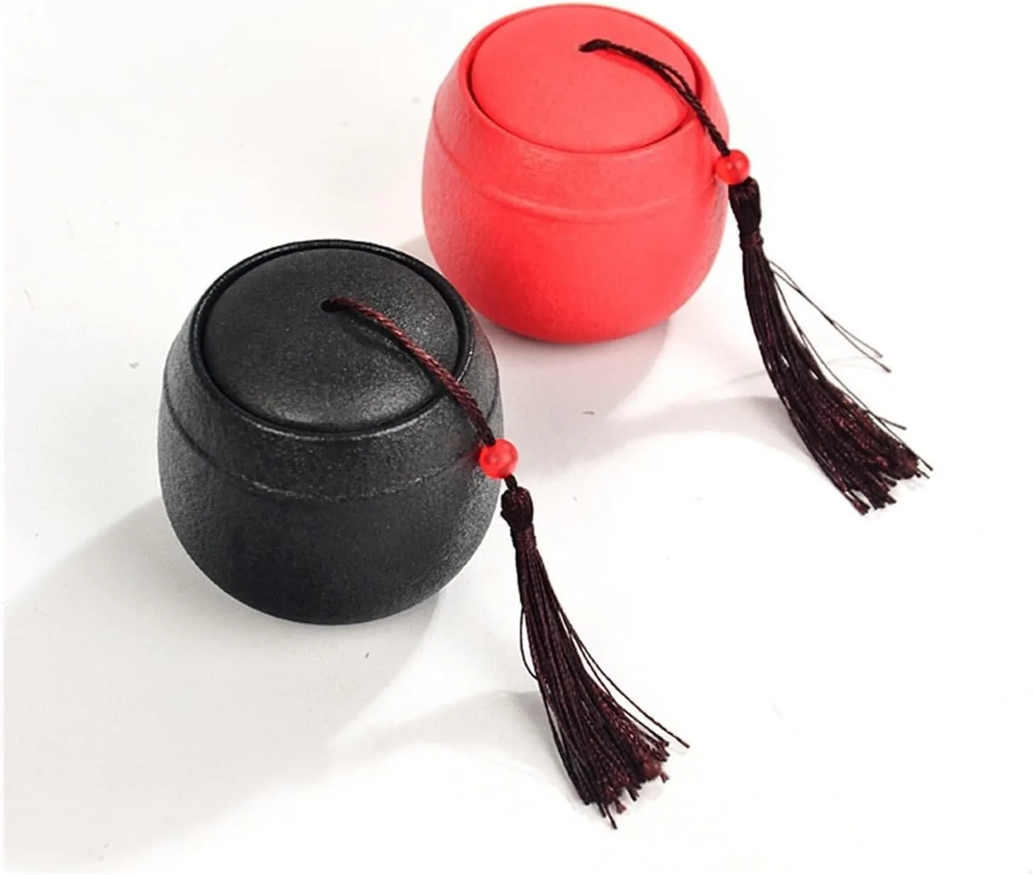 Pets Wooden Urns for Dogs Cats Ashes Keepsake Memorial Box Funeral Set Burial Urns for Cremated Remains Ash Vial Adult Funeral Urn Pet Cat and Dog Urn 66493 Pets Memorials (Red Medium)(Black,Medium)