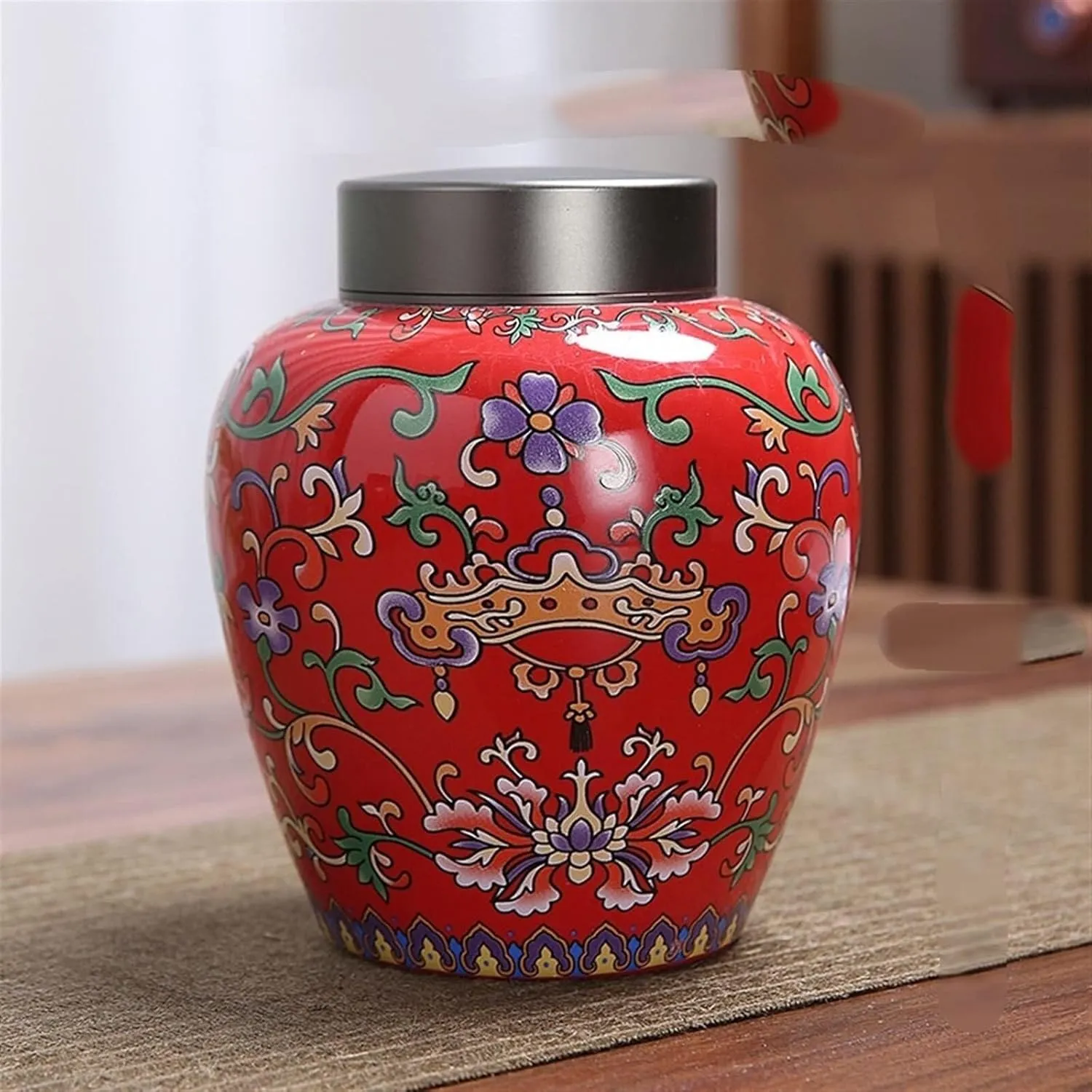 Pets Wooden Urns for Dogs Cats Ashes Keepsake Memorial Box Funeral Set Burial Urns for Cremated Remains Ash Vial Adult Funeral Urn Pet Cat and Dog Urn Pets Memorials, Red(Red)