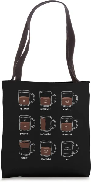 Philosophy Lover Coffee Mug Funny Philosophical Logic Tote Bag