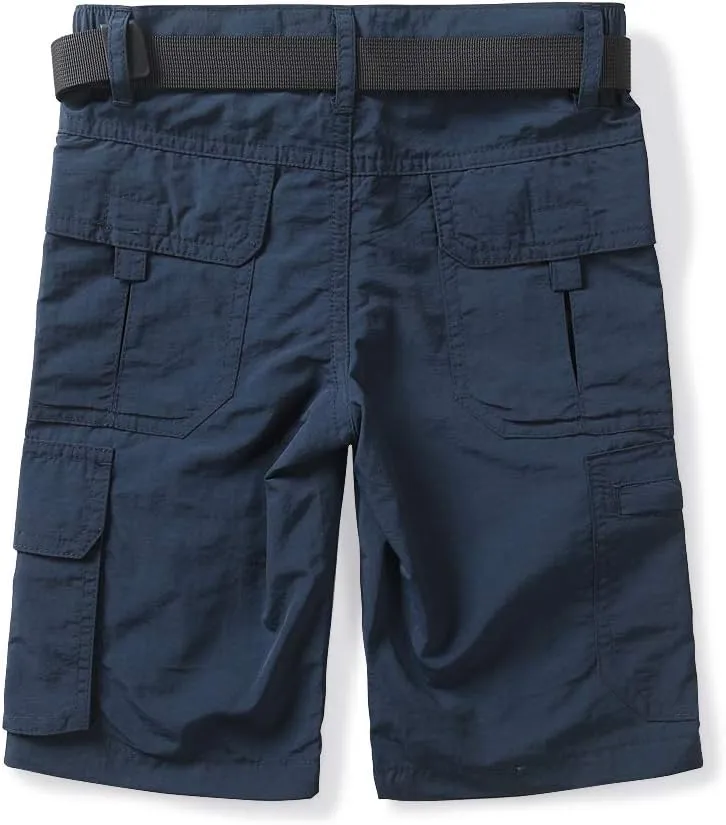 Phorecys Boy's Men's Quick Dry Scout Shorts Outdoor Athletic Hiking Golf Fishing Shorts