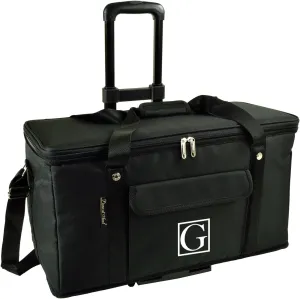 Picnic at Ascot Personalized Monogrammed Travel Cooler with Wheels- 64 Can Capacity- Collapsible Leakproof Cooler- Designed & Quality Approved in The USA