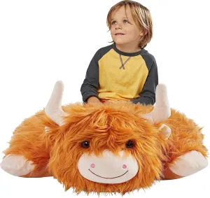 Pillow Pets Jumbo 30" Highland Cow