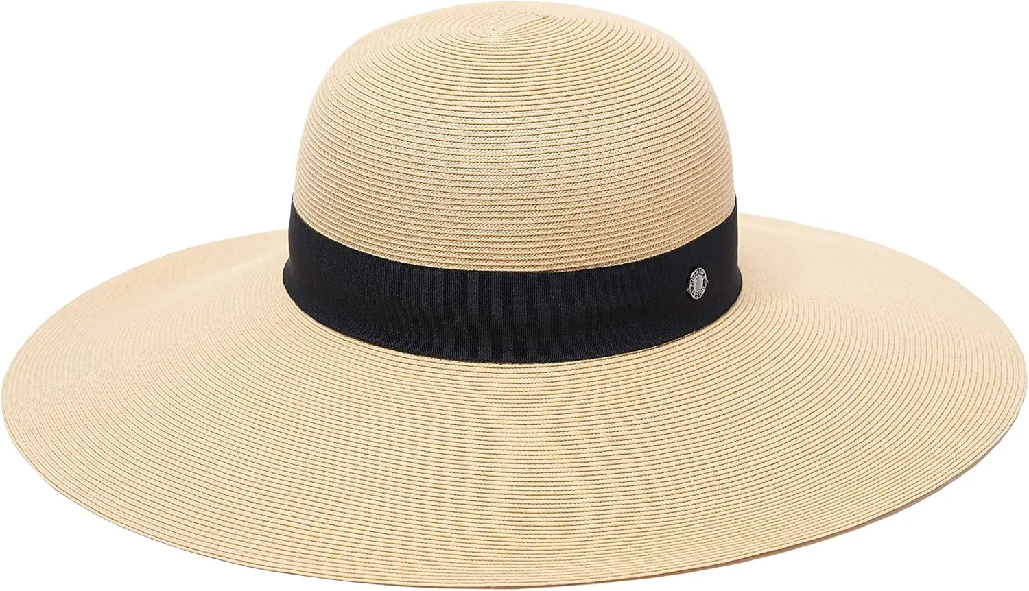 Pineapple&Star Jeune Wide Brim Sun Straw Beach Hat Fine Braid UPF50  for Women