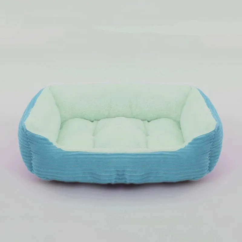Plush Pet Bed for Small & Medium Dogs