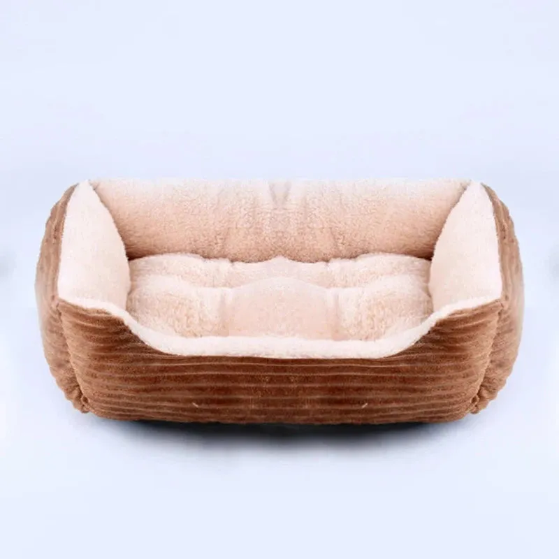 Plush Pet Bed for Small & Medium Dogs
