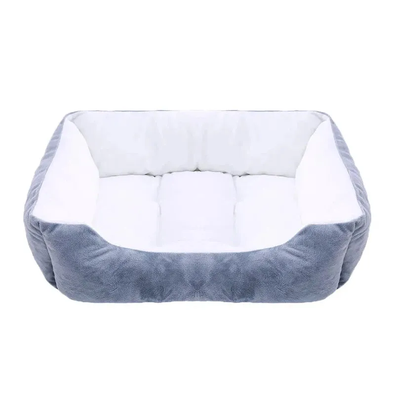 Plush Pet Bed for Small & Medium Dogs
