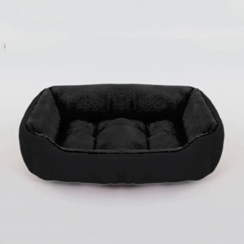 Plush Pet Bed for Small & Medium Dogs