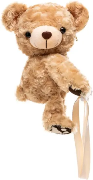 Plush Shoulder Bag - Plush Bear Crossbody Bag Cute Bear Plush Shoulder Bag with Adjustable Straps Bear Stuffed Animals Plush Bear Purses Funny Shoulder Bag for Woman Children