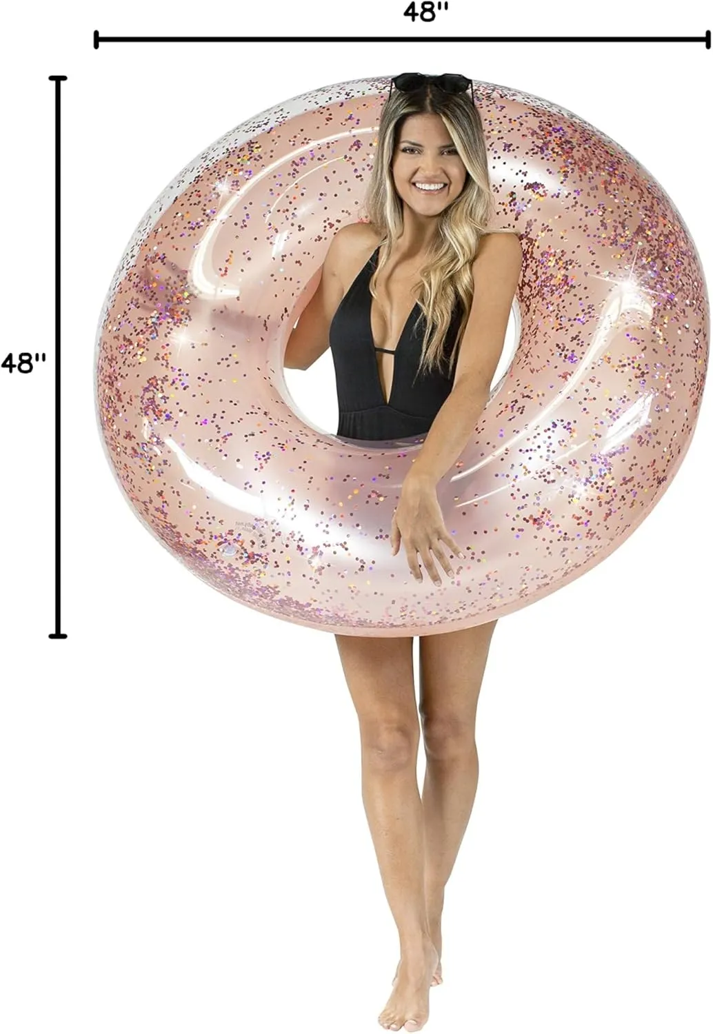 PoolCandy Jumbo Pool Tube, 48", Multiple Tube Styles