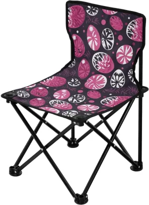 Portable Camping Chairs Rose Red Egg Lightweight Folding Chair for Camping, Beach, Picnic, Travel and Sports with Carry Bag 20849296