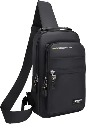 Portable Multifunctional Messenger Bag for Women, Lightweight Outdoor Sports Shoulder Bag for Travel Hiking or Walking