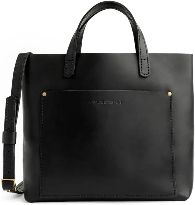 Portland Leather Goods Medium Crossbody Tote for Women – Handmade from the Finest Full-Grain Hides
