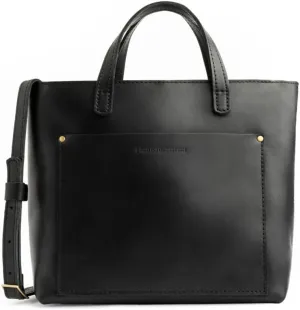 Portland Leather Goods Medium Crossbody Zipper Tote for Women – Handmade from the Finest Full-Grain Hides