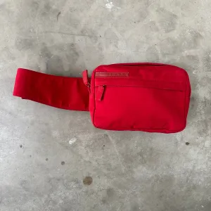 Prada Sports Red Nylon Waist Bag