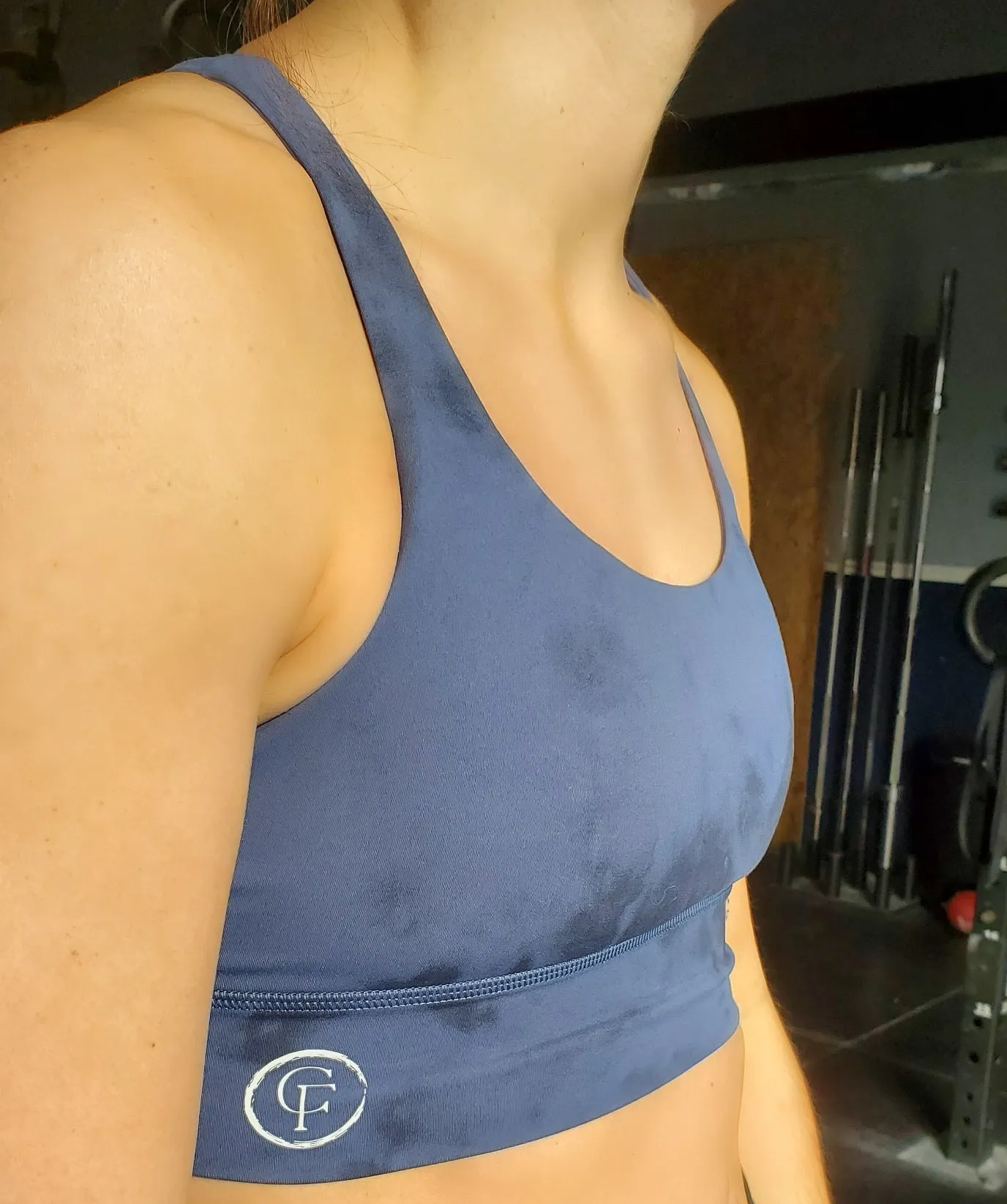 Premium Crossed Back Sports Bra