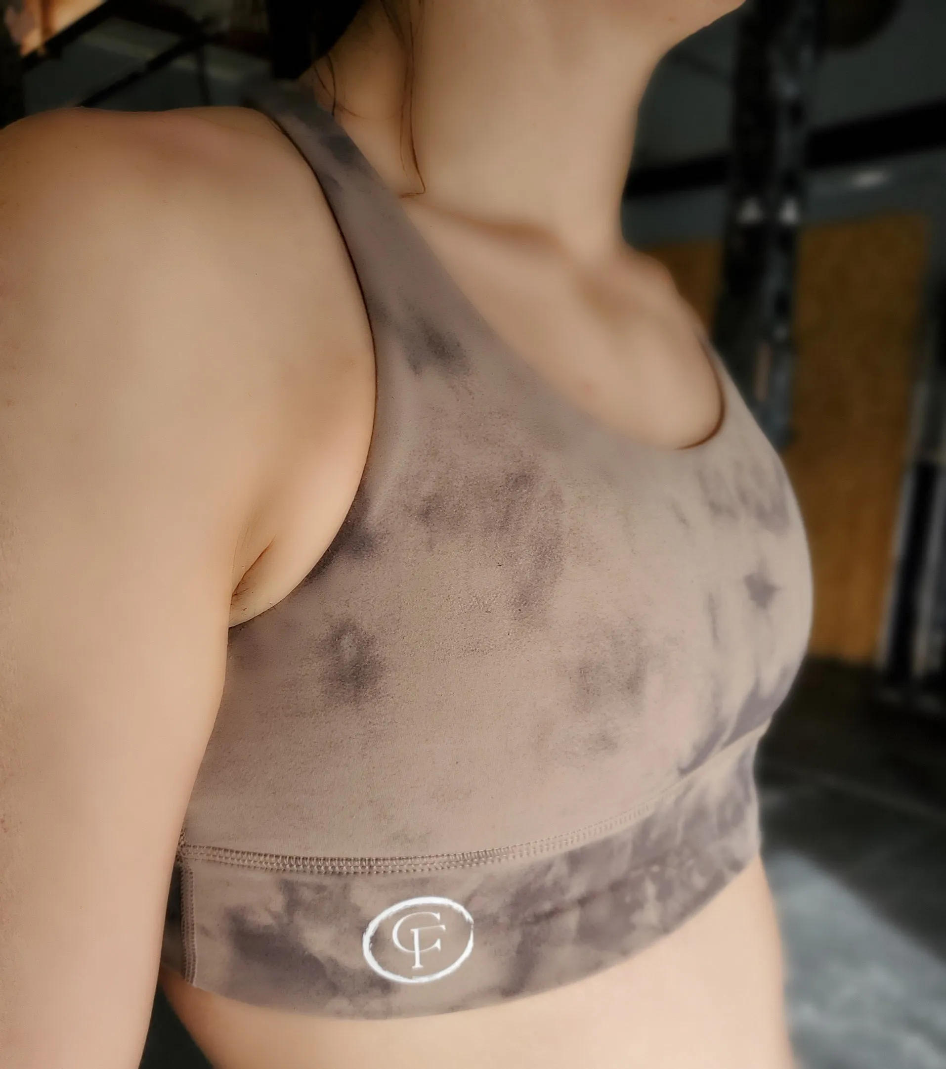 Premium Crossed Back Sports Bra