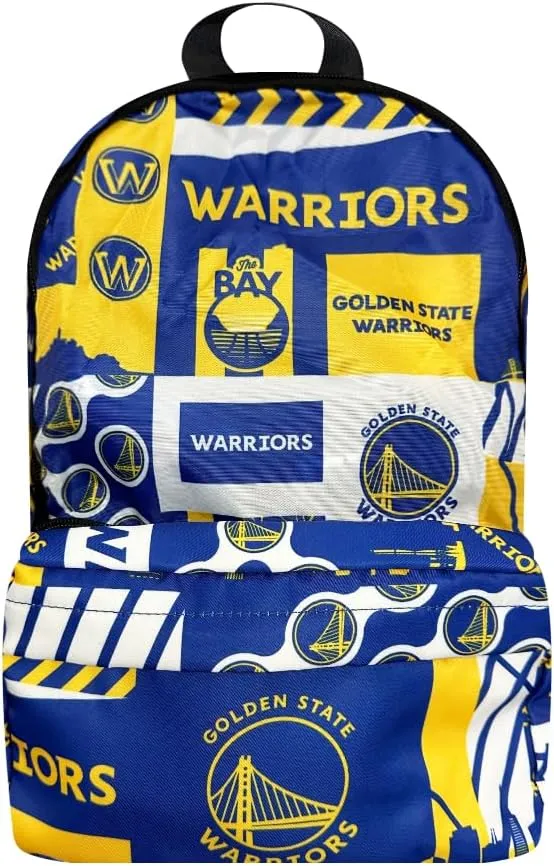 Pro Specialties Group Golden State Warriors Transformable 2-in-1 Mini Backpack: Convertible, Stylish, water-resistant travel belt bag.