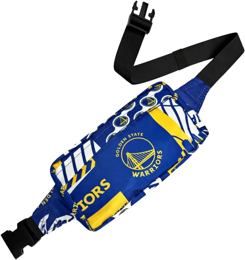 Pro Specialties Group Golden State Warriors Transformable 2-in-1 Mini Backpack: Convertible, Stylish, water-resistant travel belt bag.