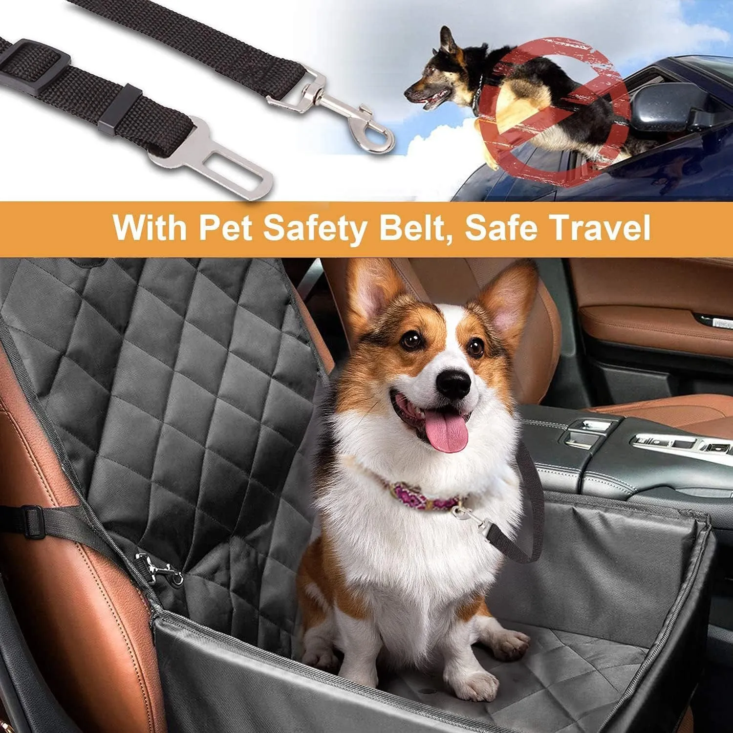 Professional service Cover, Dog Efficient communication Car Waterproof. Seat