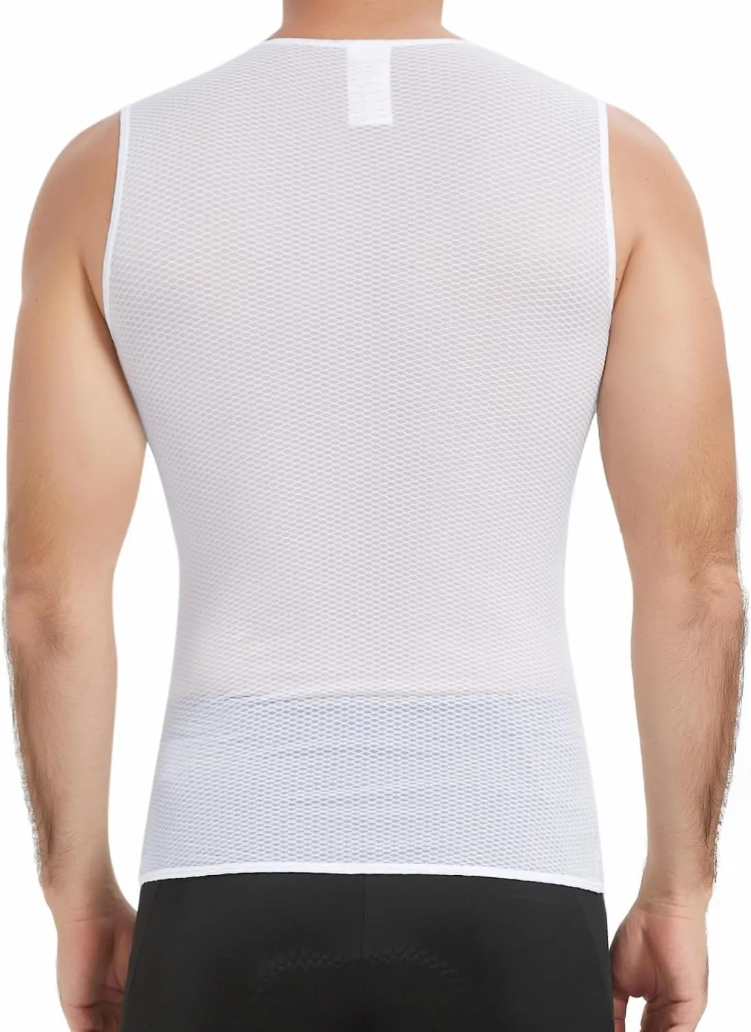 Przewalski Men’s Sleeveless Cycling Undershirt Quick Dry Bike Base Layer Vests Breathable Bicycle Jerseys Biking Tank Tops