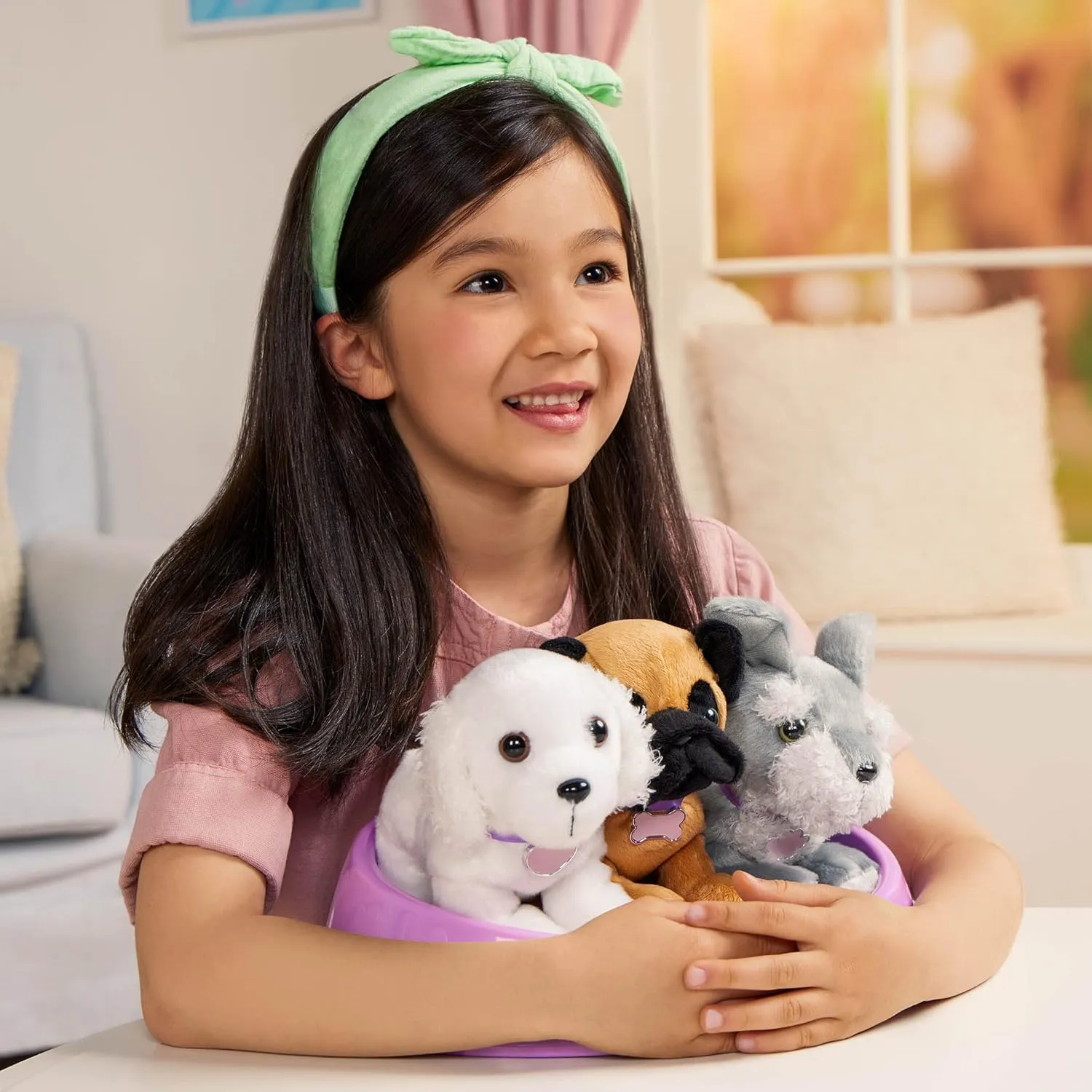 Pucci Pups – Toy Dog – Stuffed Animal – Plush Dog – Toy Puppies – 2 Years   – Adopt-A-Pup