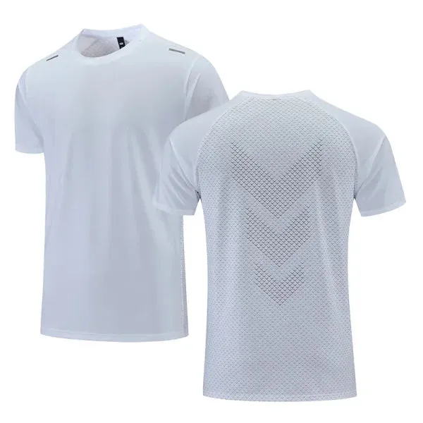 Quick Dry Men’s Running T-Shirt - Breathable Fitness Sports Top