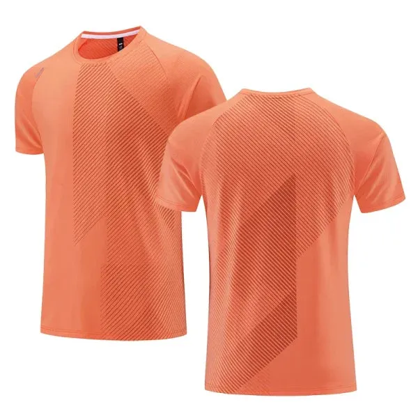 Quick Dry Men’s Running T-Shirt - Breathable Fitness Sports Top