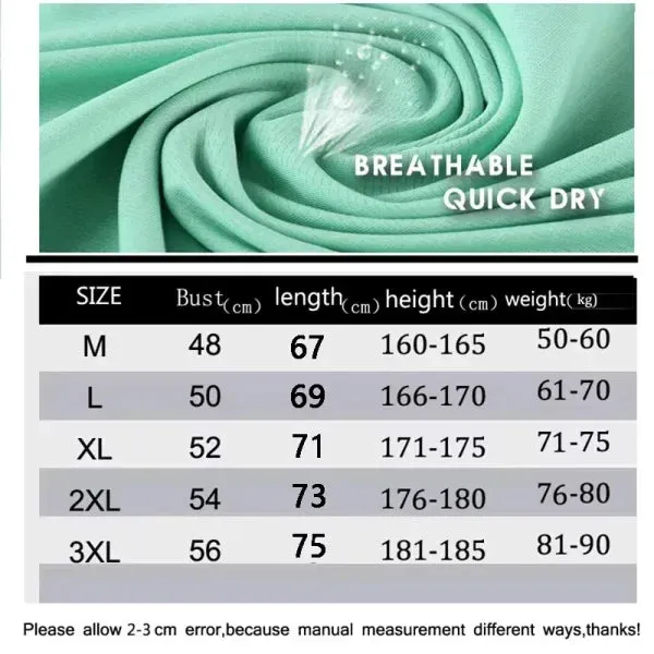 Quick Dry Men’s Running T-Shirt - Breathable Fitness Sports Top