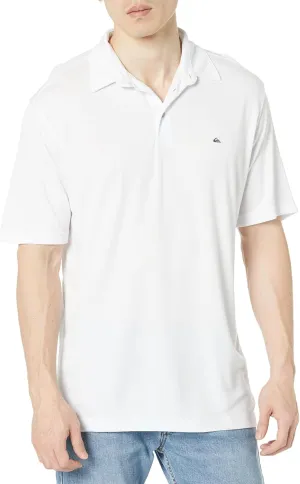 Quiksilver Men's Water 2 Lightweight Quick Dry Collared Polo Shirt
