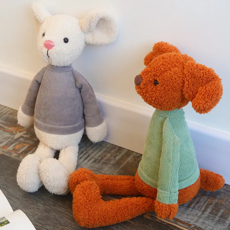 Rabbit Doll Animal Doll Plush Toys Child Comfort Toy