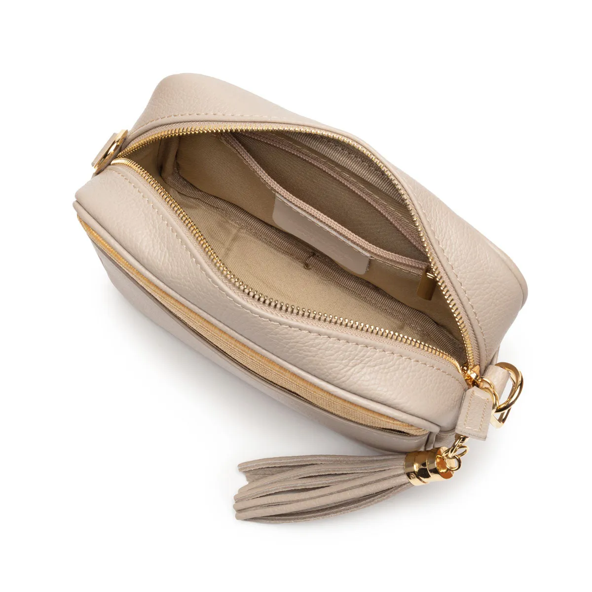 Raffia Crossbody - Biscuit