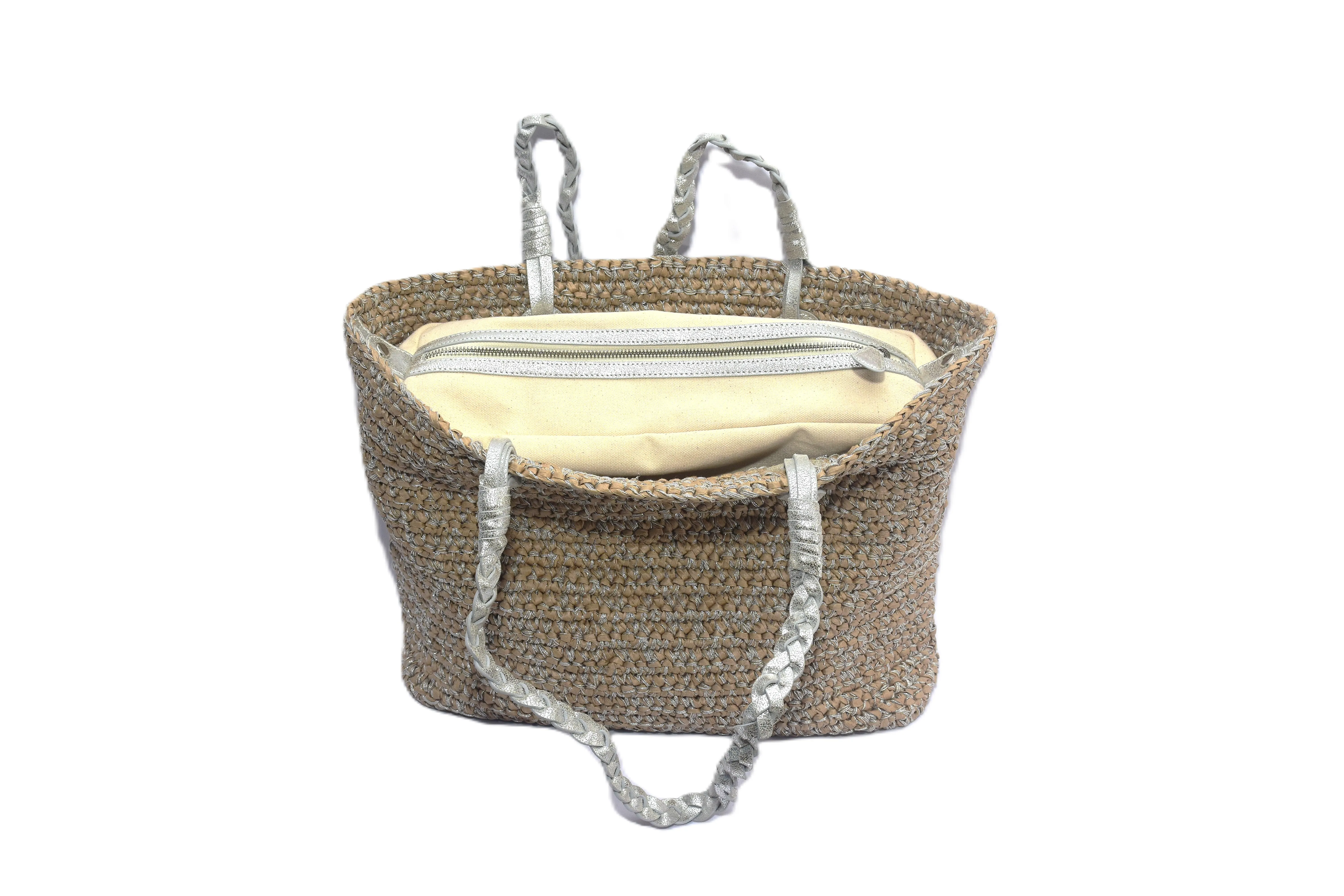 Raffia Large Shopper