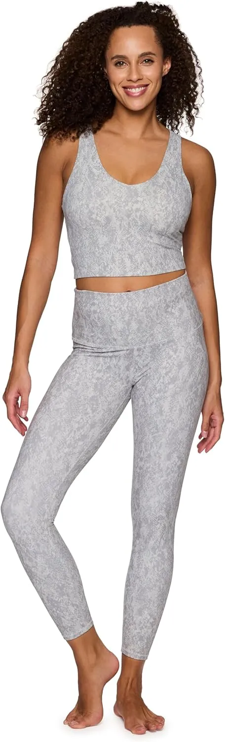 RBX Active Women's Bra Top, Athletic Yoga Crop Tank Top with Built in Shelf Bra