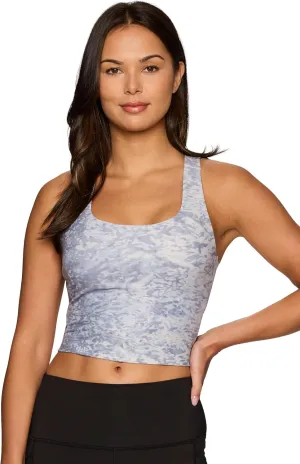 RBX Active Women's Bra Top, Athletic Yoga Crop Tank Top with Built in Shelf Bra
