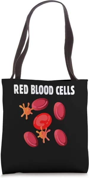 Red Blood Cells - Cellular Immunity Cell Count Immunologist Tote Bag