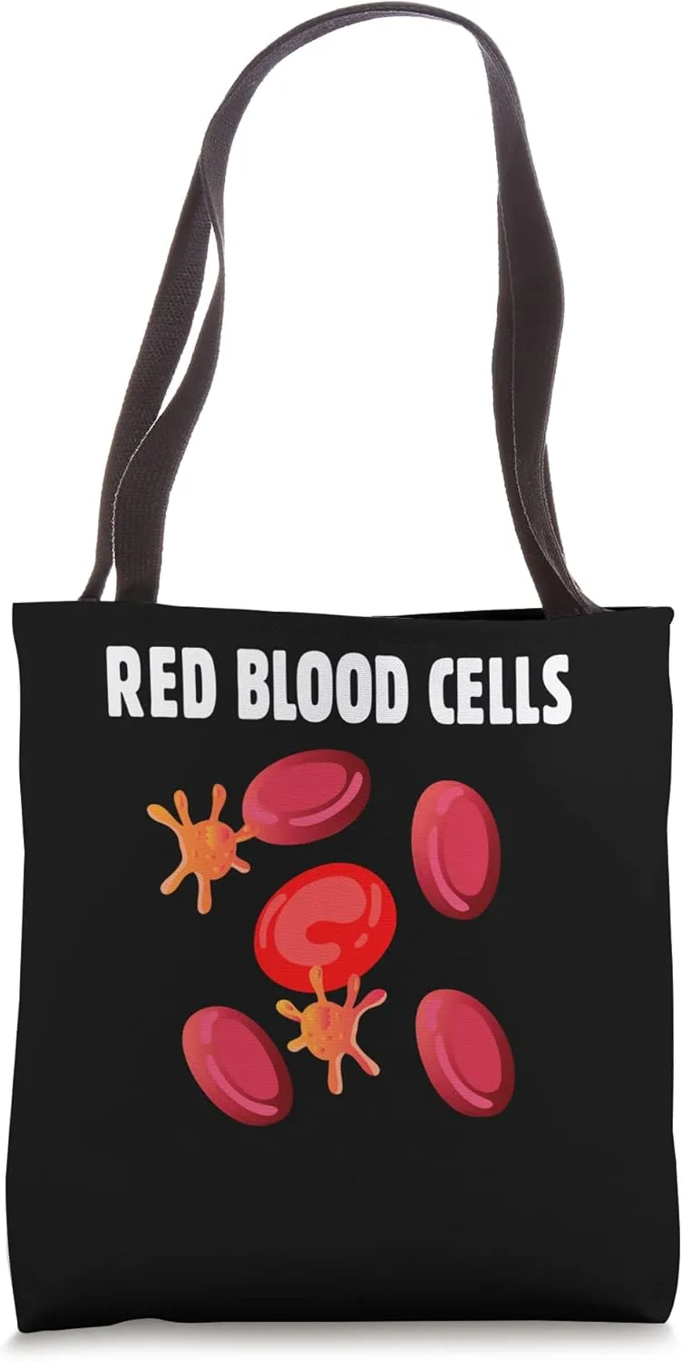 Red Blood Cells - Cellular Immunity Cell Count Immunologist Tote Bag