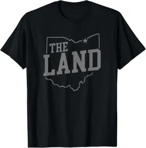 Retro "The Land" Cleveland Ohio - Classic Throwback Souvenir T-Shirt