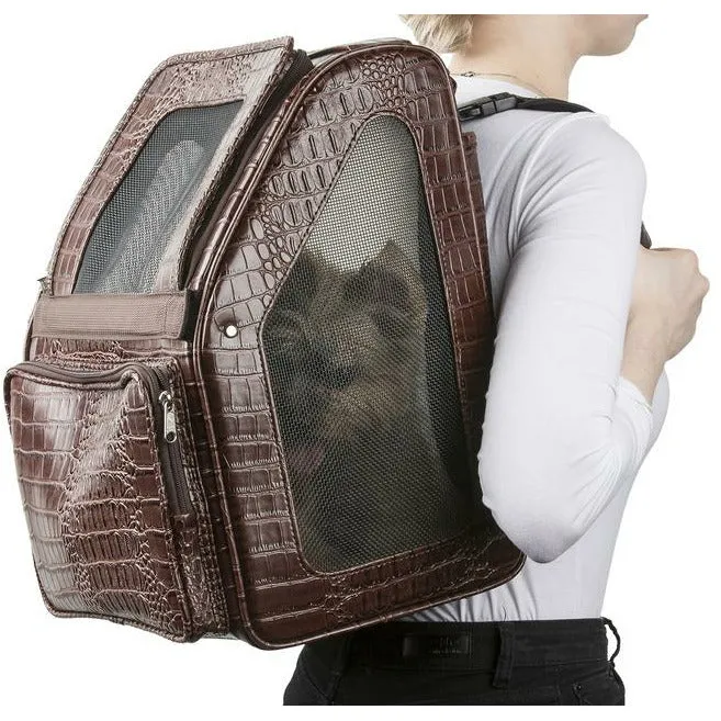 Rio Bag On Wheels - Brown Croco