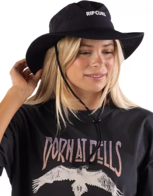 Rip Curl Women's Boonie Bucket Hat with UPF 50  Sun Lightweight, Breathable, Adjustable Uv Protection for Outdoor Activities
