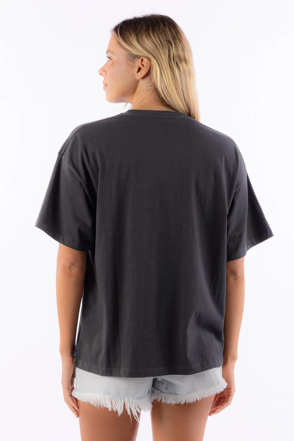Rip Curl Women's Heritage Crew Neck Short Sleeve T-Shirt Tee