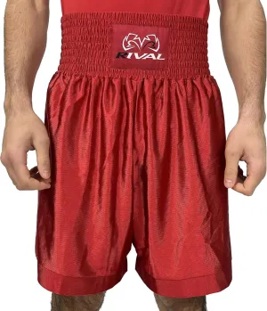RIVAL Boxing Dazzle Pro Trunks for Professional & Amateur Boxers, Accommodates No-Foul Shorts