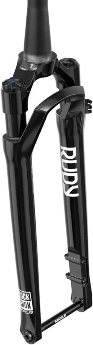 RockShox Rudy Ultimate XPLR Race Day 2 Suspension Fork - 700c, 30 mm, 12 x 100 mm, 51 mm Offset, Gloss Black, A2